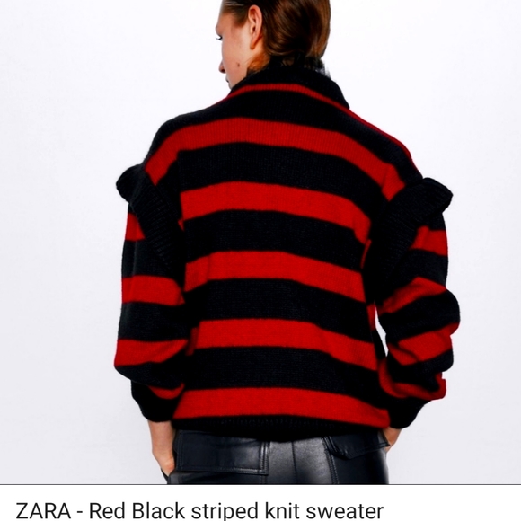 ZARA Knit Oversized Sweater - Picture 5 of 5